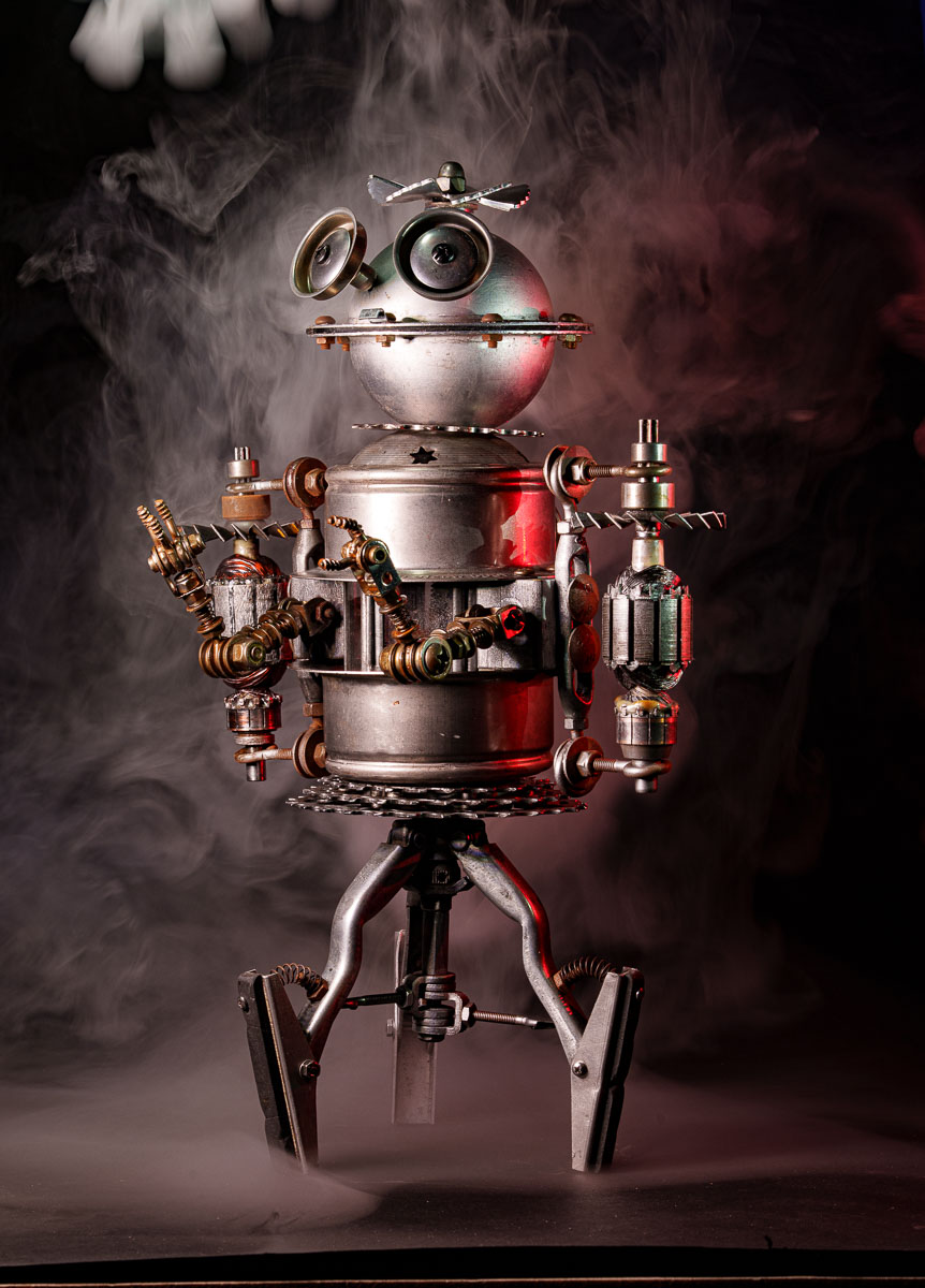 Junk Pile Robot Mr. Propeller
